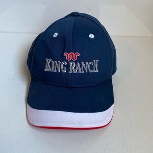 King Ranch navy twill hat